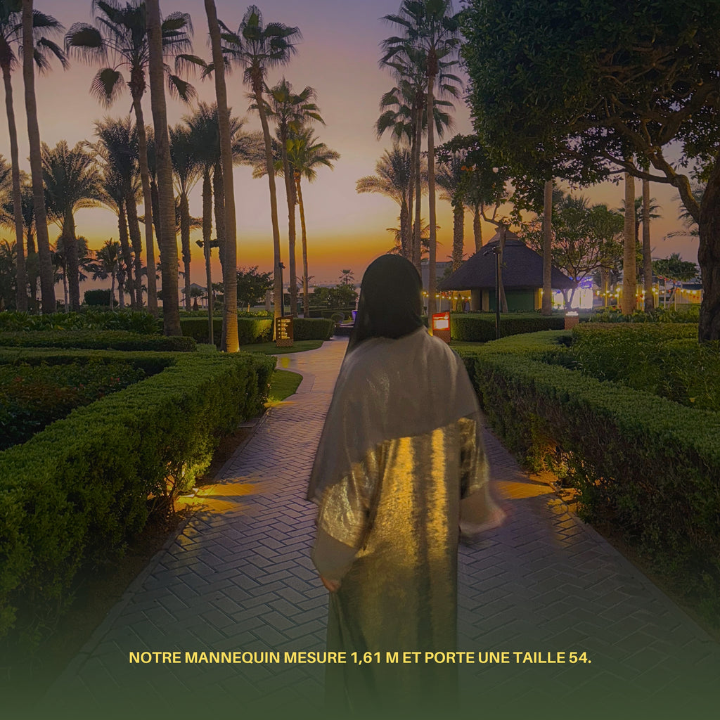 MYA  -Sobriété & Lumière     (Abaya 3pièces)